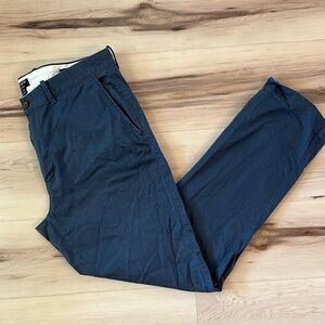 J. Crew Blue Chinos Staight Fit Flex
